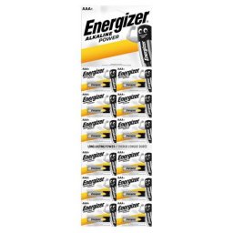 ENERGIZER Elem, AAA mikro, 12 db, egyesével téphető, ENERGIZER "Alkaline Power Kartella"