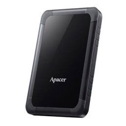 Apacer külső merevlemez, AC532, 2,5", USB 3.0 (3.2 Gen 1), 2TB, AP2TBAC532B-1, Fekete