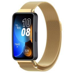 MILANESE fém szíj Huawei Band 10 / Band 9 / Band 8 arany