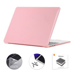 ENKAY CRYSTAL SET Védőkészlet MacBook Air 15" M2 / M3 (A2941 / A3114) rózsaszínhez