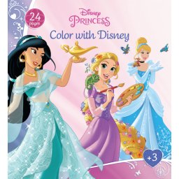 Disney Hercegnők színezőfüzet - Kiddo foglalkoztató füzet Nr2