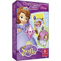 Disney Szófia hercegnő Fekete Péter és memória kártyajáték - Cartamundi