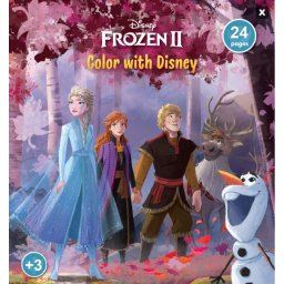 Disney Jégvarázs 2 színező - Kiddo foglalkoztató füzet Nr6