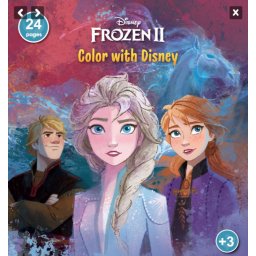 Disney Jégvarázs 2 színező - Kiddo foglalkoztató füzet Nr7