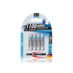 Ansmann AAA NiMH 1100 mAh akkumulátor (4 db)