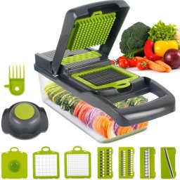 Vegie-slicer Többfunkciós szeletelő, aprító készlet - 14 db-os