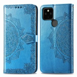 ART Pénztárca borító Google Pixel 4 5G ORNAMENT kék