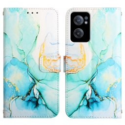 ART Pénztárca huzat OnePlus Nord CE 2 5G GREEN MARBLE