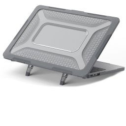 ENKAY Védőkészlet Apple Macbook Air 13 (M2 / M3 / M4) A2681 / A3313 / A3240 szürke