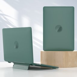 FROST borító Macbook Air 13 A1932 / A2179 / A2337 sötétzöld