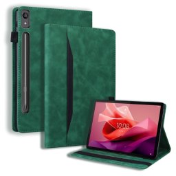 FLATY Flip tok Lenovo Tab P12 zöld színben