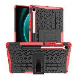 STAND Extra strapabíró tok Samsung Galaxy Tab S10 FE / Tab S9 FE piros