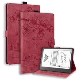 ART FLOWER Flip tok Amazon Kindle Scribe 2022 piros