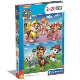 Mancs Őrjárat Playground 2x20 db-os puzzle Clementoni