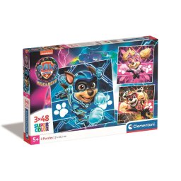 Mancs Őrjárat Mighty 3x48 db-os puzzle Clementoni