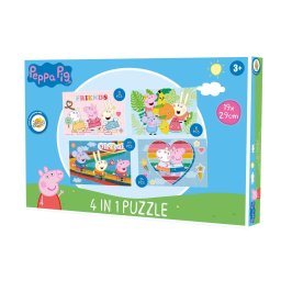Puzzle - Peppa Pig 4 az 1-ben