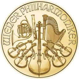 Bécsi Filharmonikusok (2025) - 1/2 Oz - arany befektetési érme
