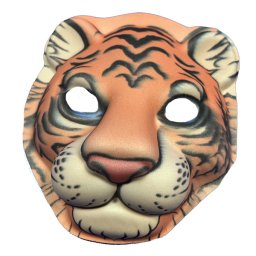 Kölyök tigris álarc, polifoam
