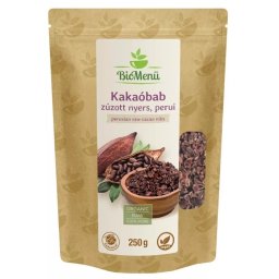 Biomenü bio perui zúzott nyers kakaóbab - 250g
