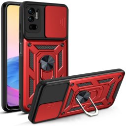 RING tok tartóval Xiaomi Redmi Note 10 5G piros