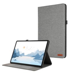 FABRIC Flip borító a Lenovo Tab P12-hez szürke