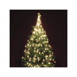 Micro LED-es fényfüzér-köteg, 10 füzér / 20 LED, melegfehér, kültéri kivitel, 1,9m, IP44