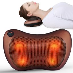 Shiatsu nyak- s htmasszroz prna otthoni vagy auts felhasznlsra
