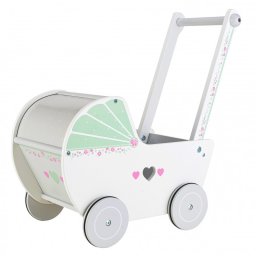 Fa babakocsi jrka ECOTOYS - babakocsi, jrka, fa jtk, minsgi, krnyezetbart, gyermek jtk, kreatv
