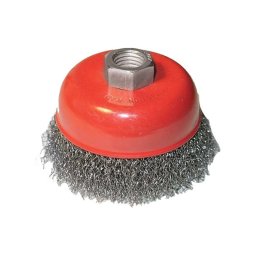 EXTOL CRAFT drtcsiszol fazkkefe sarokcsiszolhoz; M142 100mm, ford.: 8500, hullmos szl