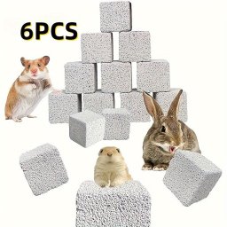 6 db-os szgletes termszetes rgkvek hrcsgknek, nyulaknak