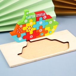 Szmols, fa kirak gyerekeknek Dns oktat jtk 3 ves kortl