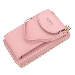 Kismret ni crossbody tska, Rzsaszn divatos kiegsztknt