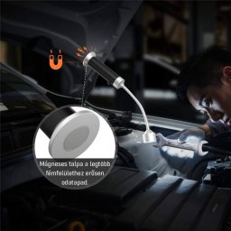 Mgneses Grill LED Lmpa - Rugalmas Nyak BBQ Vilgts