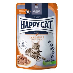 Happy Cat Culinary Land Ente alutasakos eledel- Kacsa 85 g