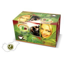 Zöld kávé kivonatot tartalmazó 100% arabica instant kávé - MAKKA Coffee Vitalis zöld kávé (30 db)