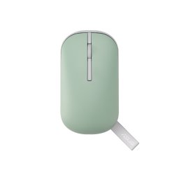Asus MD100 vezeték nélküli egér - 2.4Ghz dongl/bluetooth/ 1600dpi/ zöld krém színű