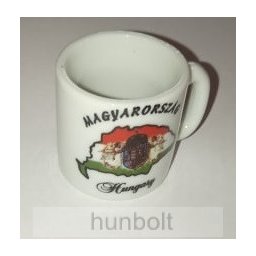 Nagy- Magyarország angyalos mini díszbögre