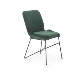 Sötétzöld bársony szék LASE 454