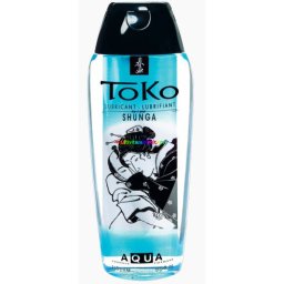Toko Aqua Lubricant 165 ml, vízbázisú sikosító, ehető, folyósabb, vizes állagú - Shunga