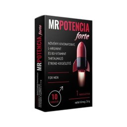 MrPotencia Forte - étrend kiegészítő kapszula férfiaknak (10db)