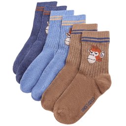 vidaXL 5 pár gyerekzokni EU 30-34