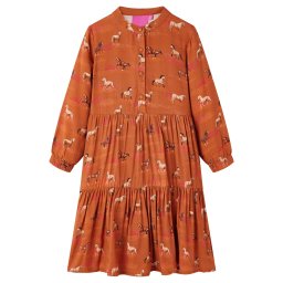 vidaXL Gyerek ruha Cognac 116