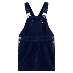 vidaXL Gyerek overall ruha Corduroy Navy 92