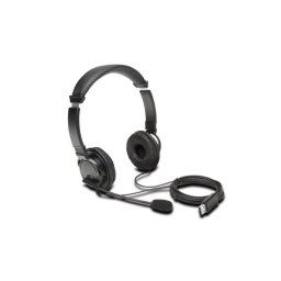 KENSINGTON USB Hi-Fi fejhallgató mikrofonnal és hangerőszabályzóval