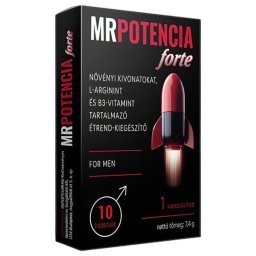 MrPotencia Forte - étrend kiegészítő kapszula férfiaknak (10 db)