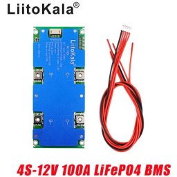 Liitokala Bms 4s 12v 100a Lifepo4 Akku Pakkokhoz (5842)