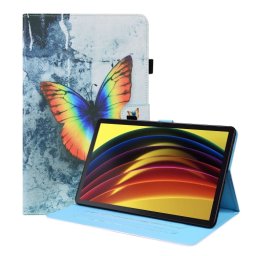 ART Lenovo Tab P11 / P11 5G / P11 Plus COLOR BUTTERFLY összecsukható borító