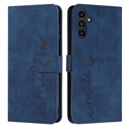 ART SMILE Pénztárca huzat kábellel Samsung Galaxy A34 5G kék