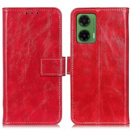 RETRO Pénztárcahuzat Motorola Moto G35 5G piros