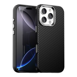 IMD CARBON Védőburkolat a Apple-hoz iPhone 16 Pro Max fekete